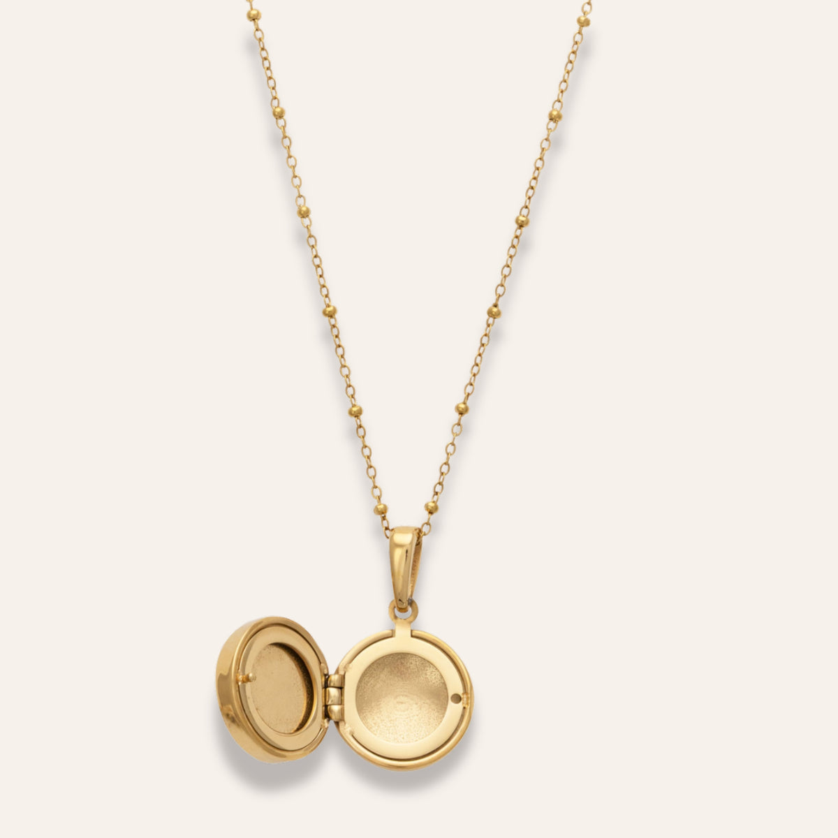 Golden cross necklace