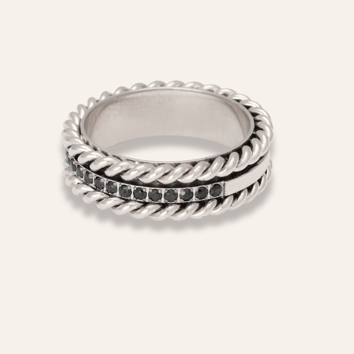 Golden anti-stress ring
