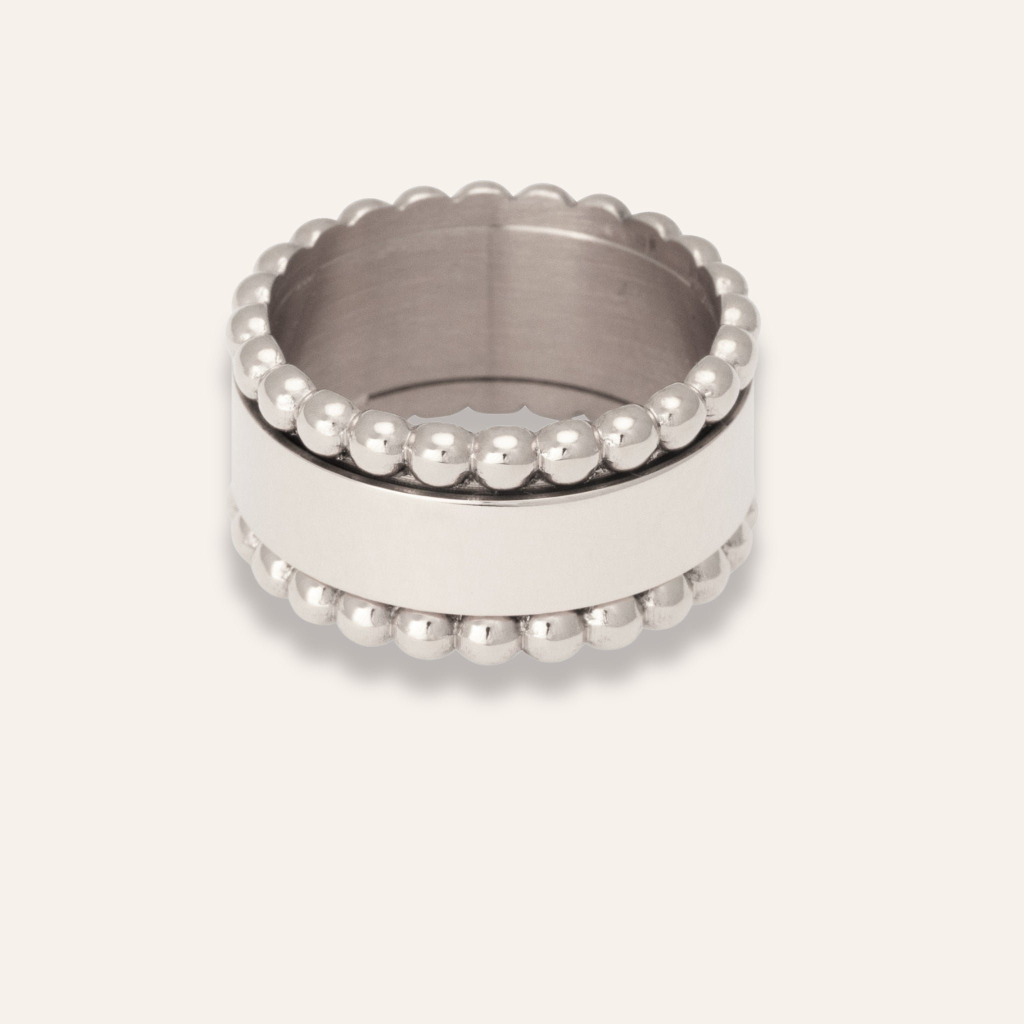 Golden anti-stress ring