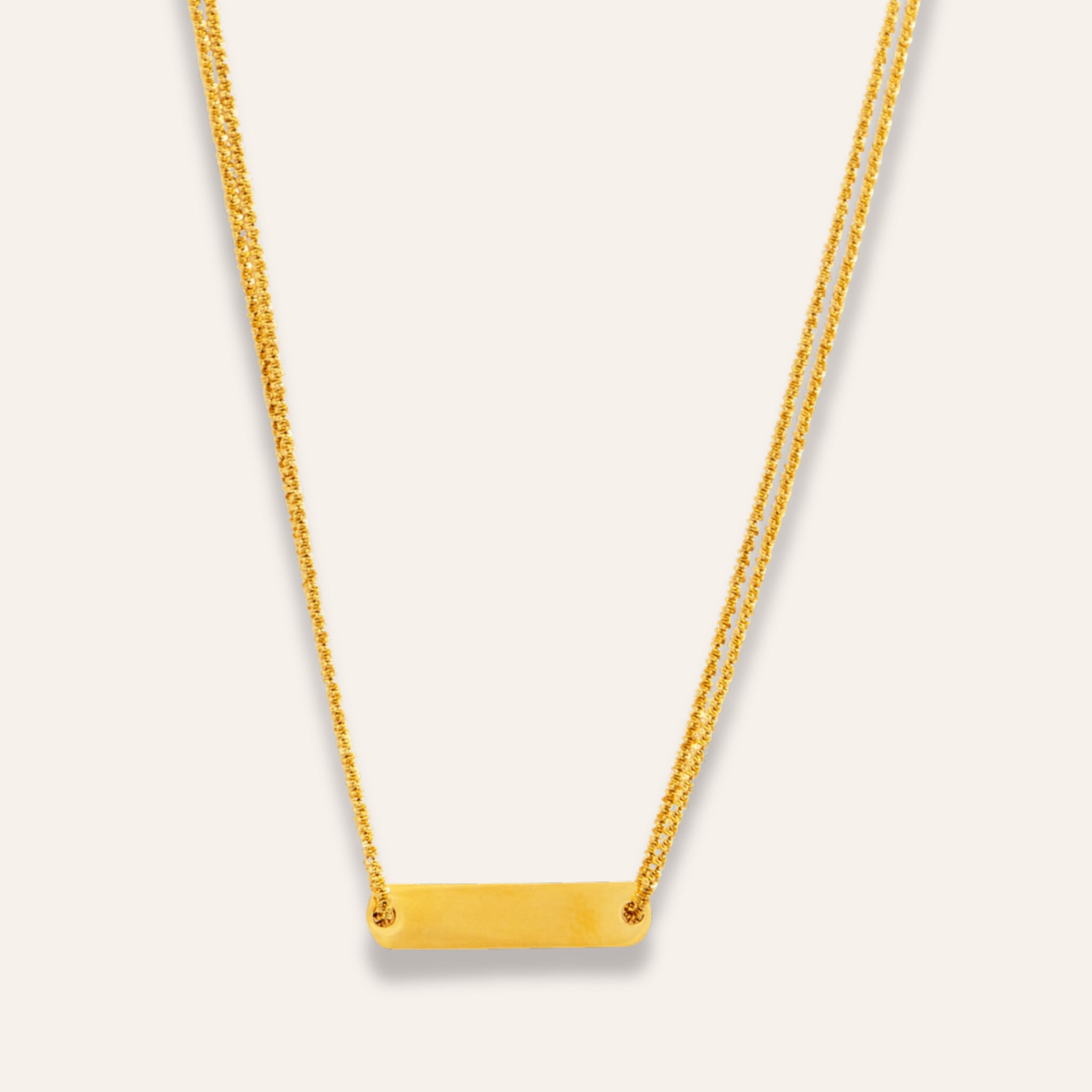 Halsband golden classic disc