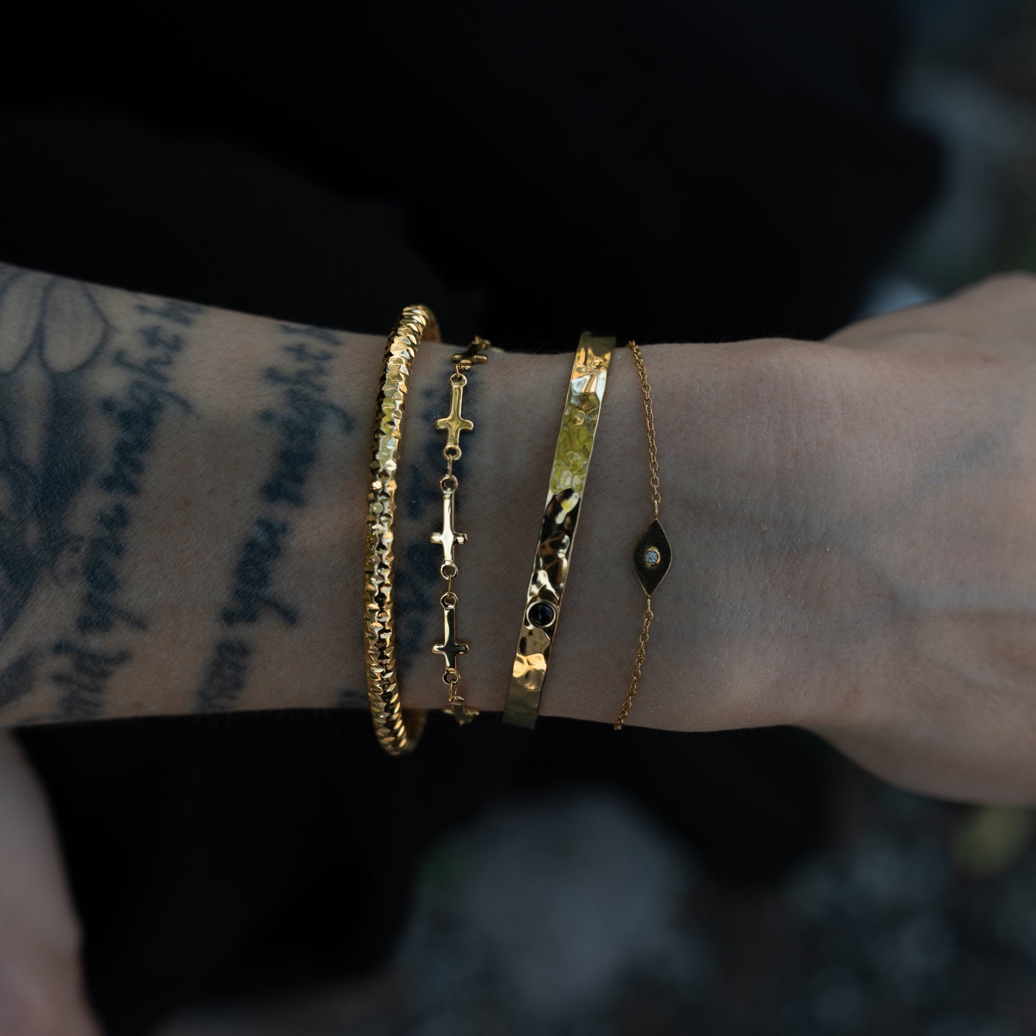 Bracelet Golden green aventurine