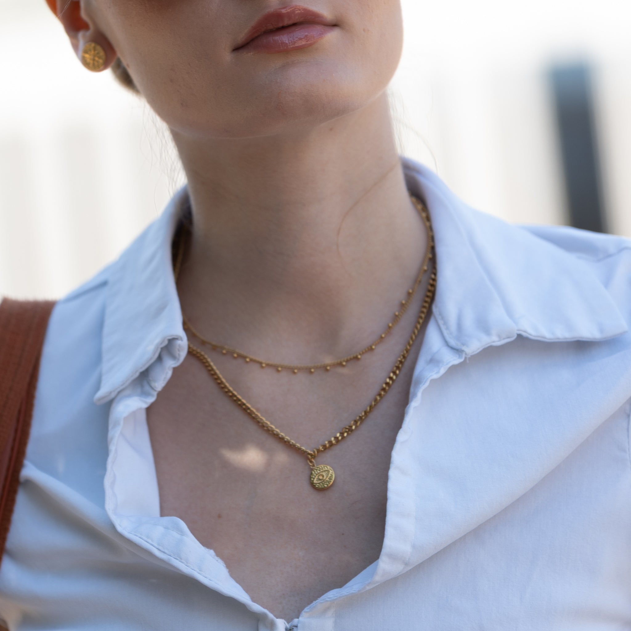 Necklace Green aventurine