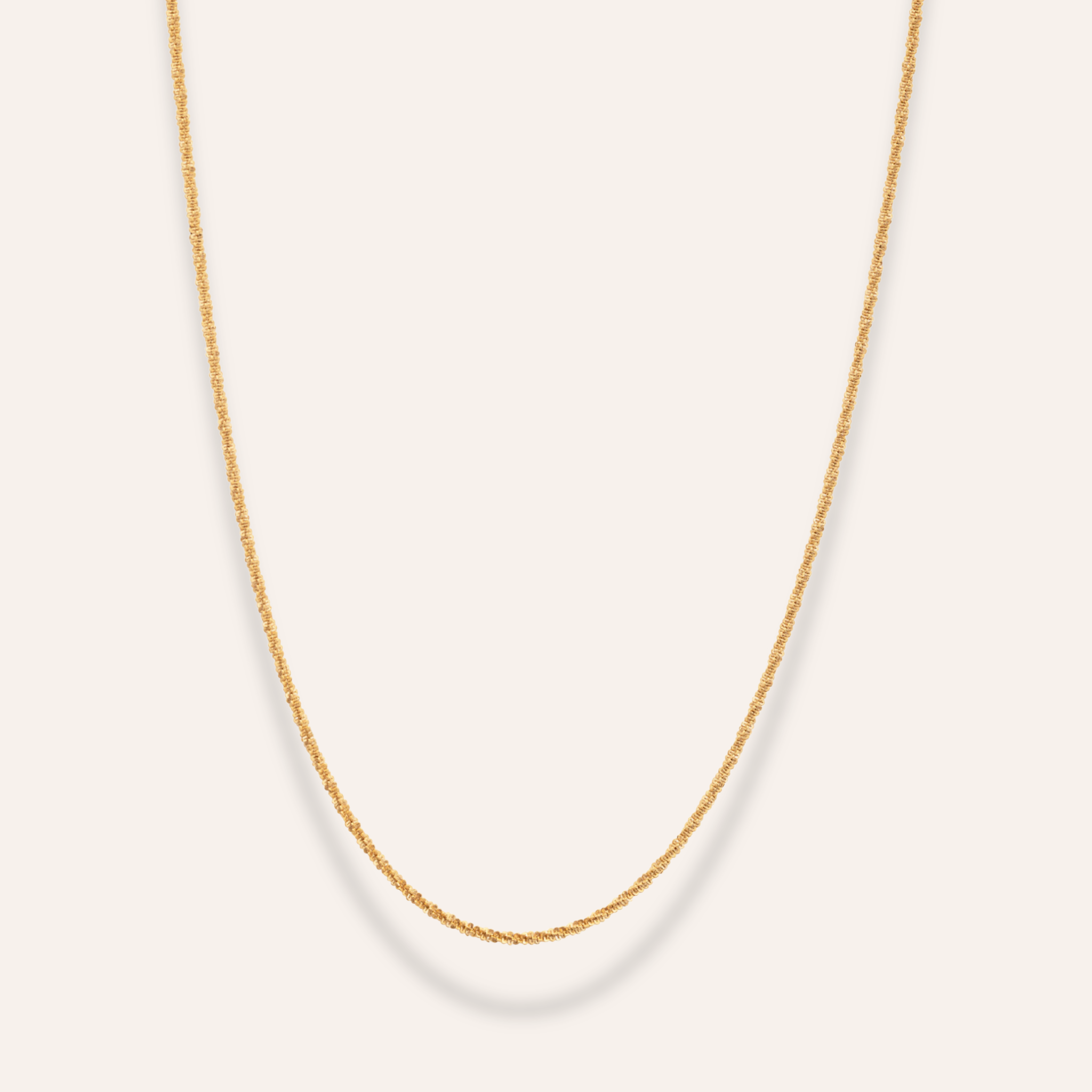 Necklace petit twisted gold