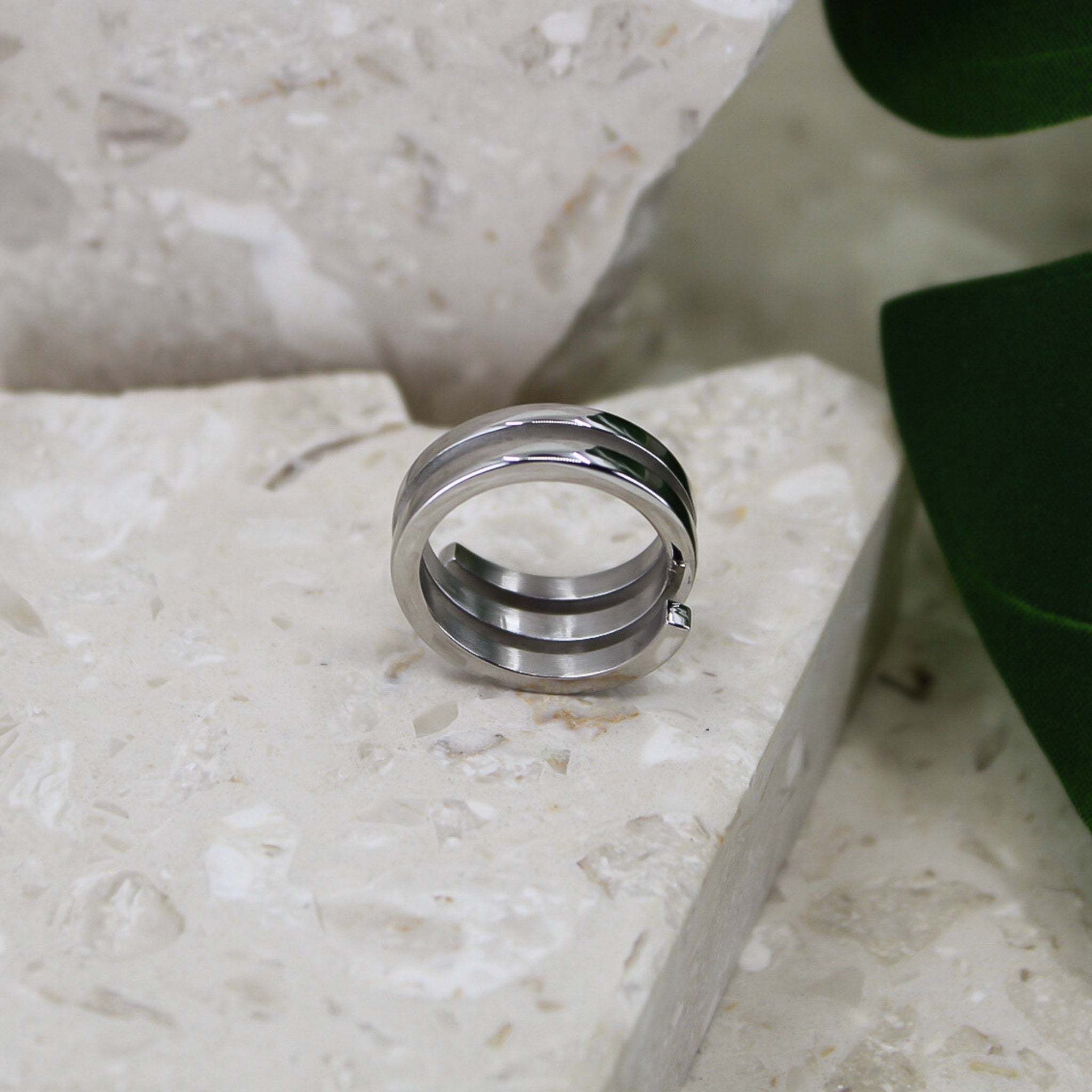 Steel ring spiral