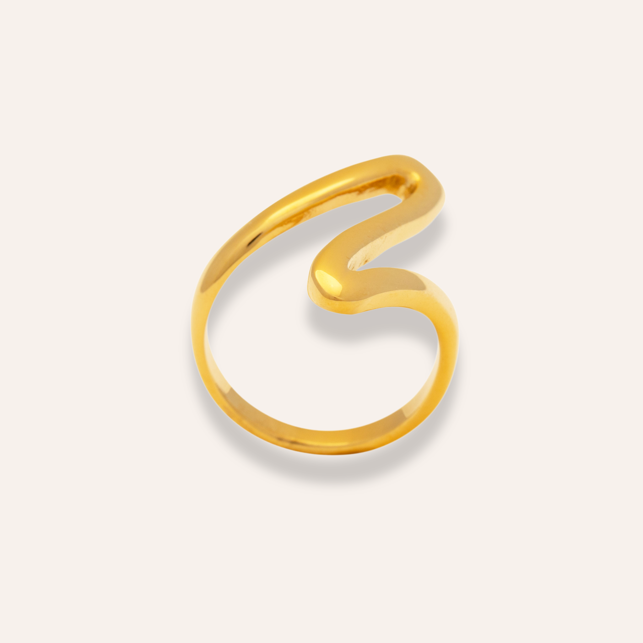 Ring golden Flow