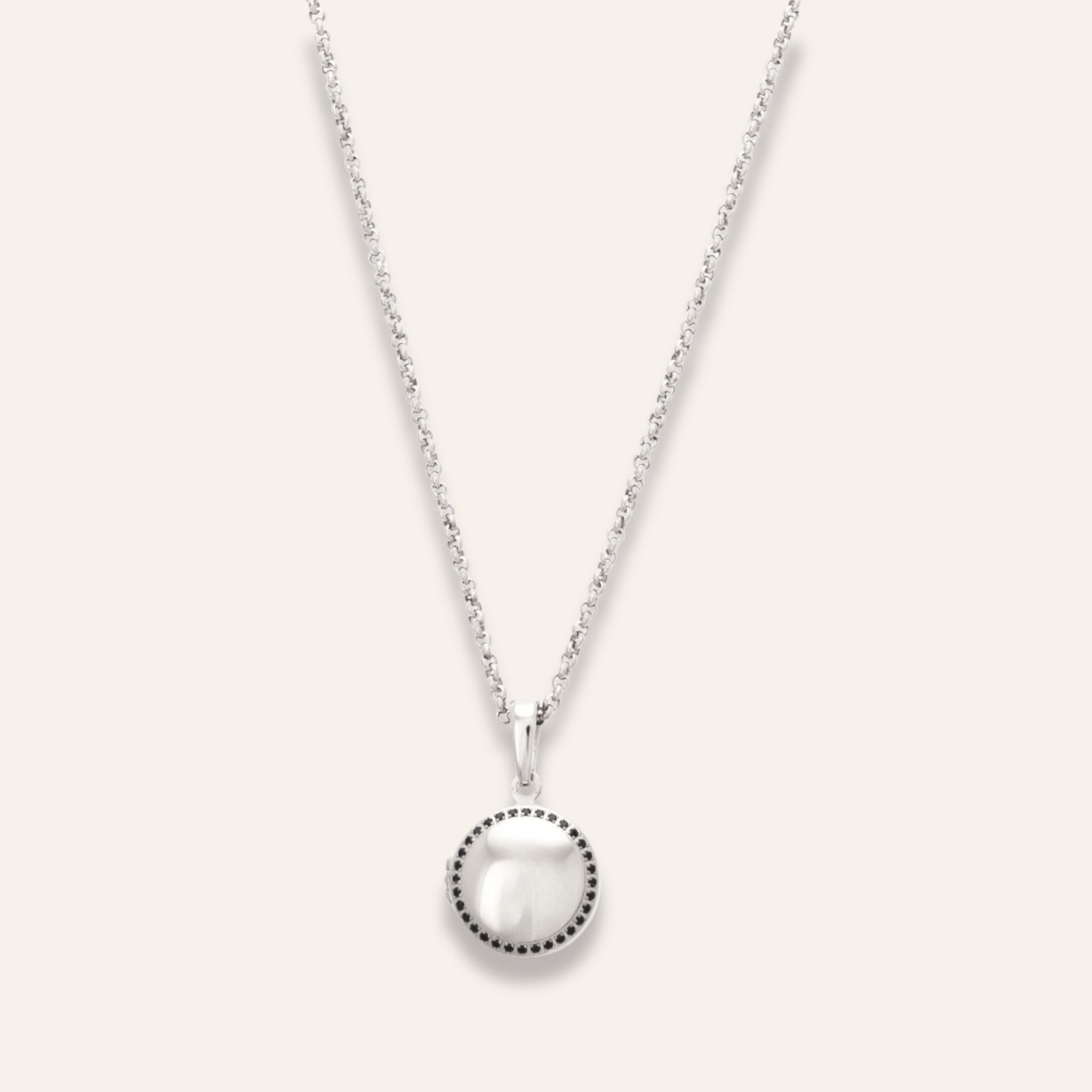 Golden cross necklace